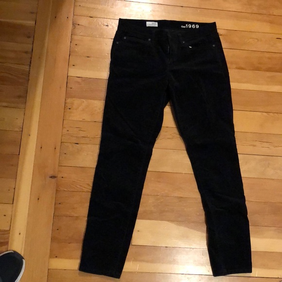 Corduroy high rise skinny pants - Picture 2 of 3